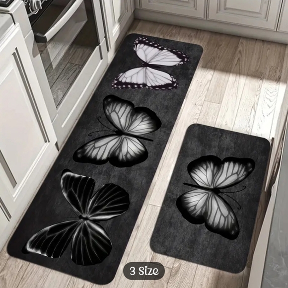 *NWOT* 🦋 3pc Butterfly Rug Set🦋 - Picture 5 of 8